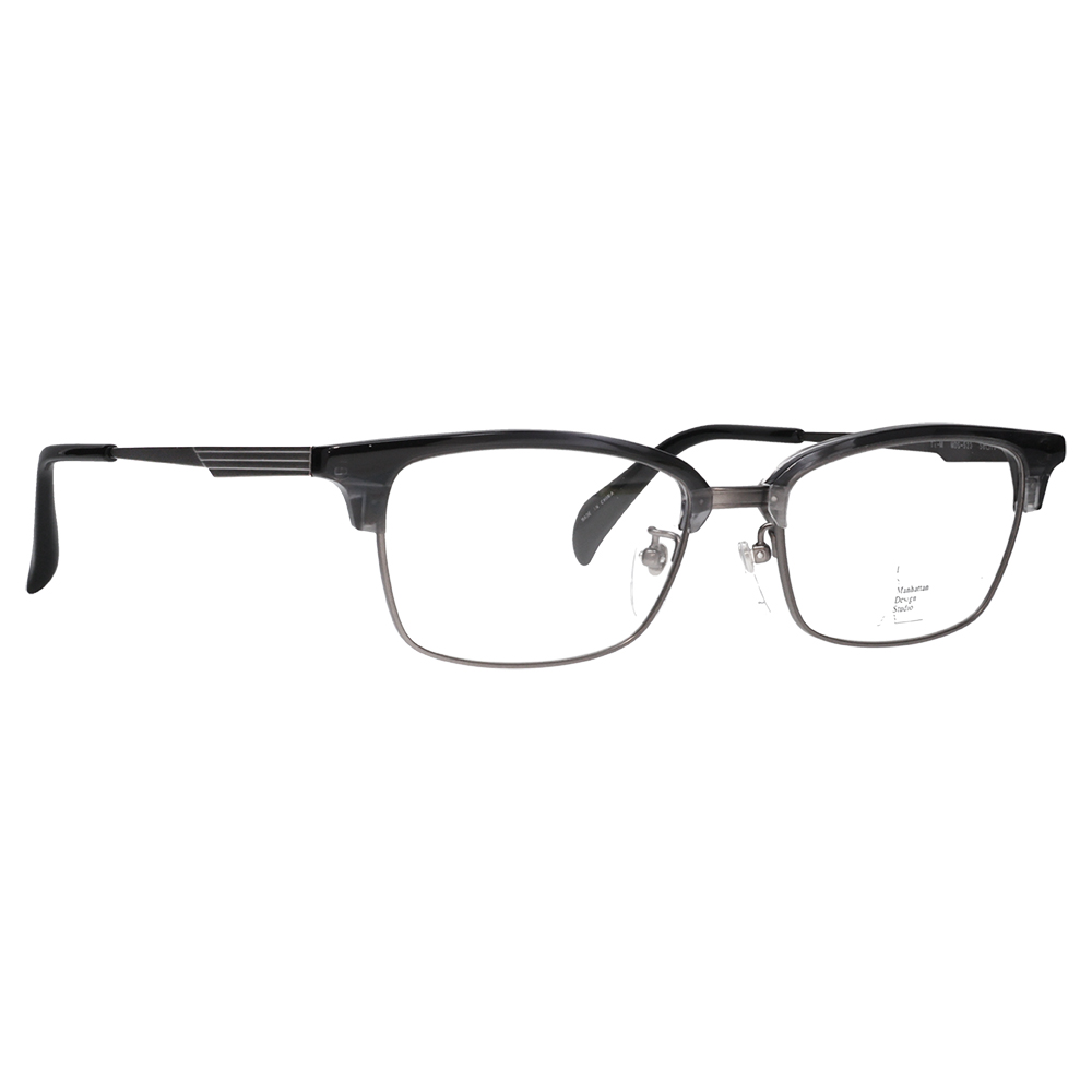 マンハッタンデザインスタジオ メガネフレーム MDS-523 2 58 Manhattan Design Studio 大きい ラージ ビッグ 大きめ メンズ チタン ブロー 眼鏡 |  | 04