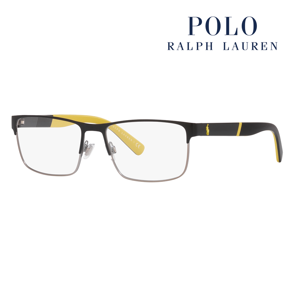 POLO RALPH LAUREN ポロラルフローレン メガネ フレーム PH1215 9267 56 スクエア メタル メンズ 眼鏡 伊達メガネ