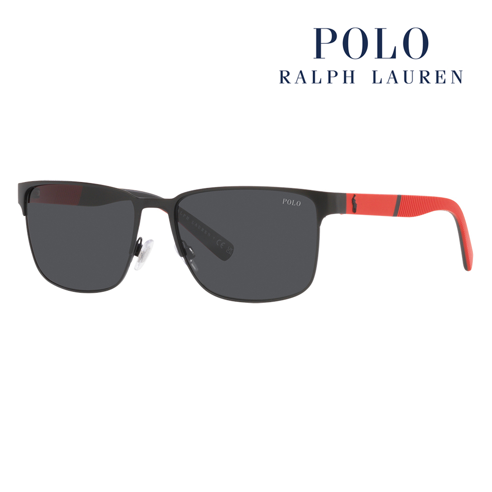 POLO RALPH LAUREN ポロラルフローレン サングラス PH3143 903887 57 スクエア メタル メンズ 伊達メガネ 眼鏡 :10029058:ワッツアップ