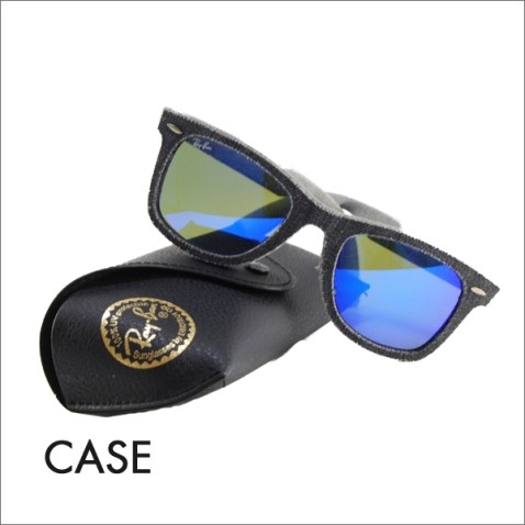 レイバン デニムサングラス ORIGINAL WAYFARER DENIM Sunglasses in Light Blue Denim and