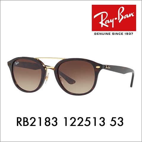 Ray-Ban レイバン サングラス 純正レンズ対応 RB2183 122513 53