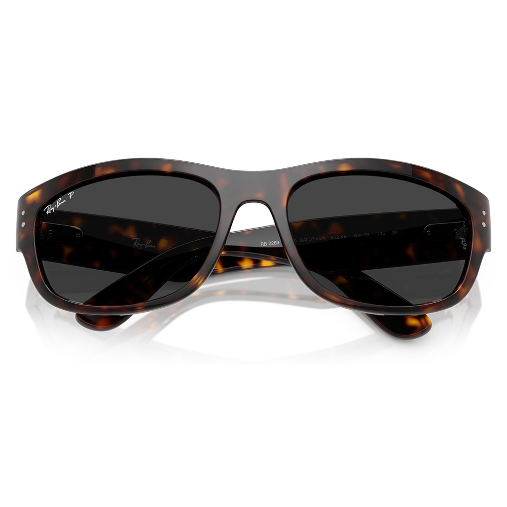 レイバン サングラス 純正レンズ対応 RB2289 902/48 60 63 Ray-Ban MEGA BALORAMA レクタングル セル ユニセックス 偏光 | Ray-Ban | 04