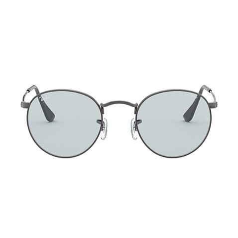 RayBanレイバン RB3447 004T3ラウンドメタル調光レンズサングラス Ray-Ban(レイバン)調光サングラス ROUNDMETAL RB3447 9196/BL