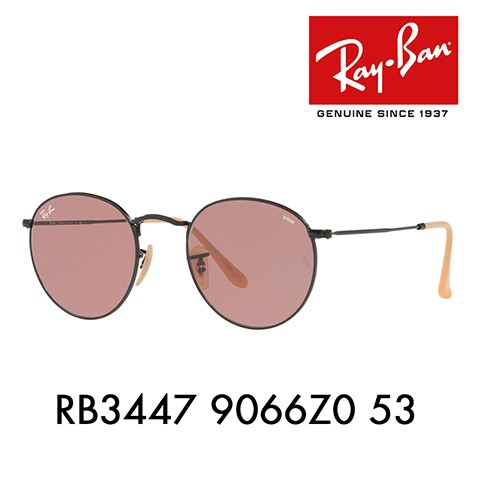 レイバン サングラス ROUND L Ray-Ban（レイバン） サングラス 純正レンズ対応 RB3447 9066Z0 53