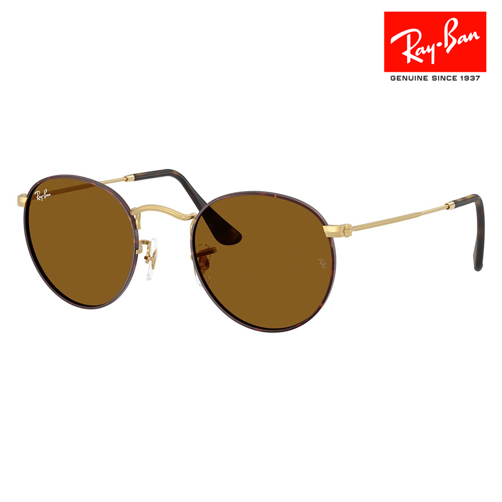 レイバン サングラス 純正レンズ対応 RB3447 927533 50 53  Ray-Ban RayBan ROUND METAL ラウンドメタル | Ray-Ban