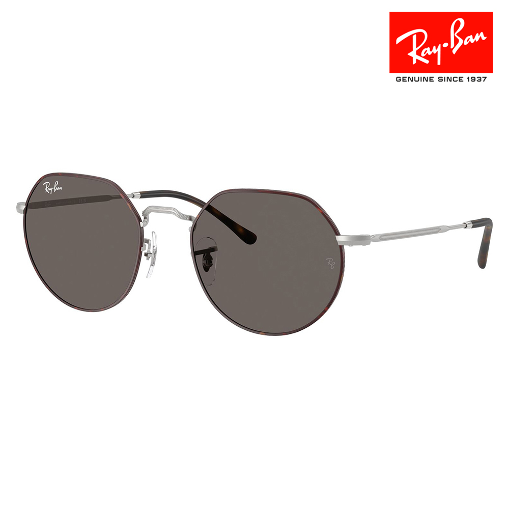 ���C�o�� �T���O���X ���������Y�Ή� RB3565 9277B1 53 55 JACK �W���b�N ���E���h �w�L�T�S�i�� Ray-Ban