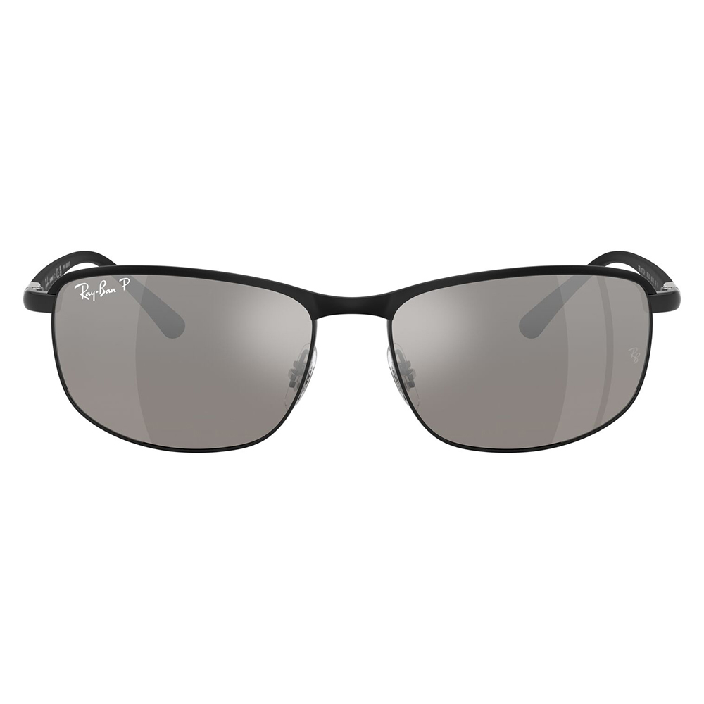 レイバン Ray-Ban サングラス RB3671CH 186/5J 60 Ray-Ban CHROMANCE LENS クロマンスレンズ  スクエア メタル メンズ ミラーレンズ | Ray-Ban | 01