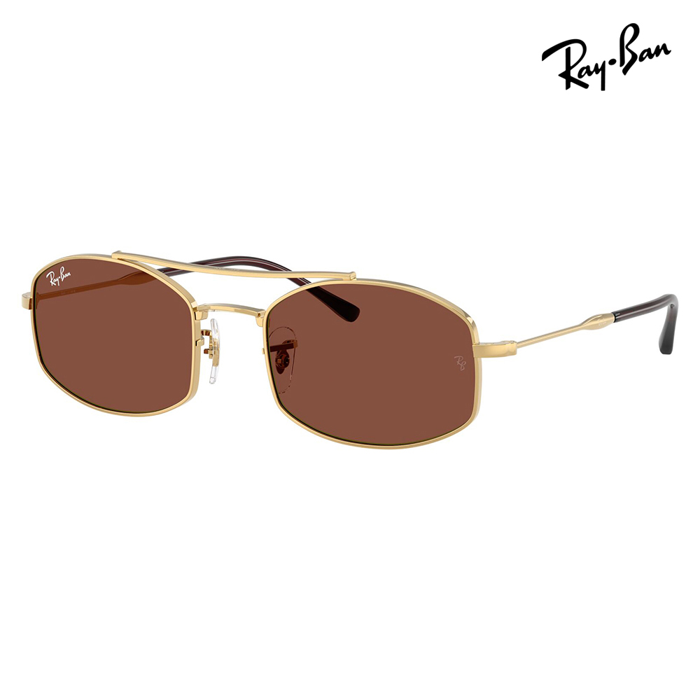 レイバン サングラス 純正レンズ対応 RB3719 001/C5 54  Ray-Ban ダブルブリッジ スクエア メタル おしゃれ | Ray-Ban