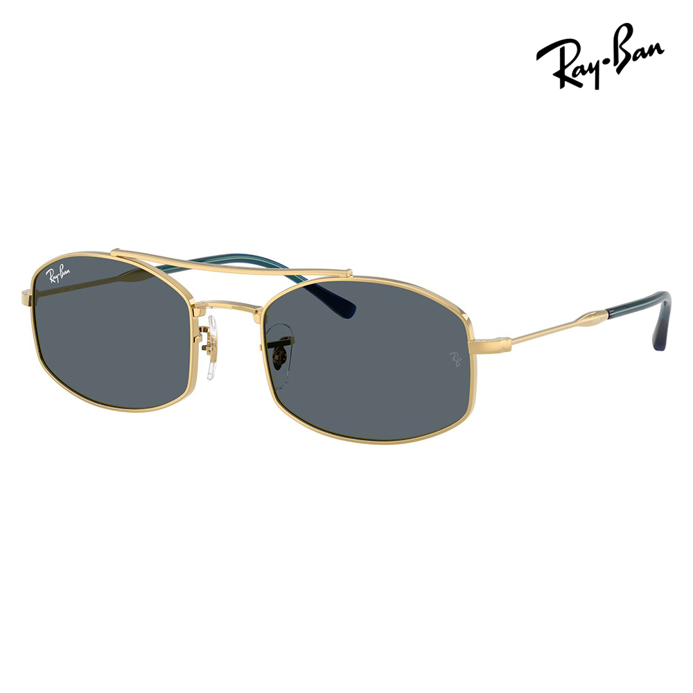 レイバン サングラス 純正レンズ対応 RB3719 9278R5 54  Ray-Ban ダブルブリッジ スクエア メタル おしゃれ | Ray-Ban