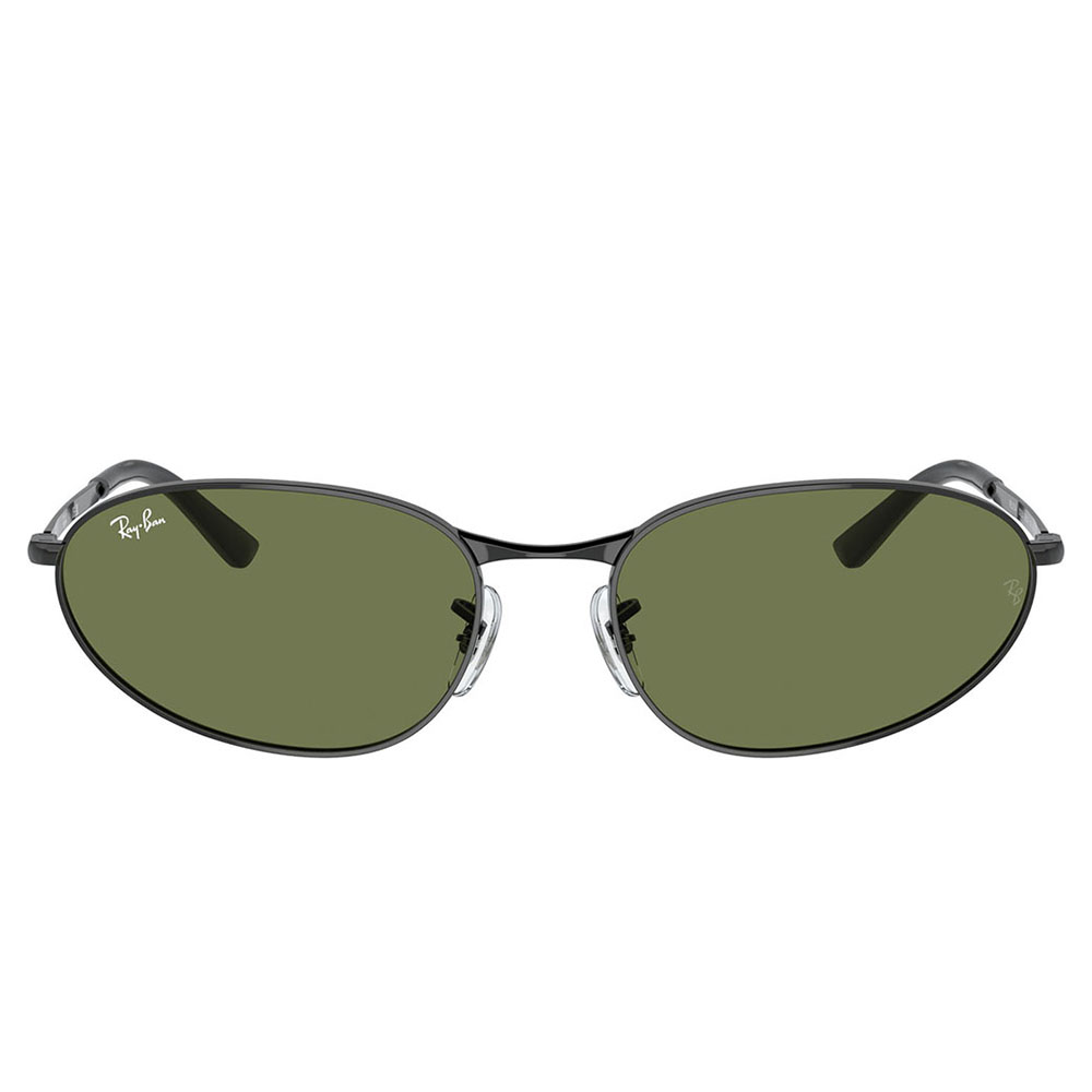 Ray-Ban オーバル型サングラス ブラック　新品未使用GW前セール Ray-Ban（レイバン） サングラス 純正レンズ対応 RB3734 002/B1 56 59