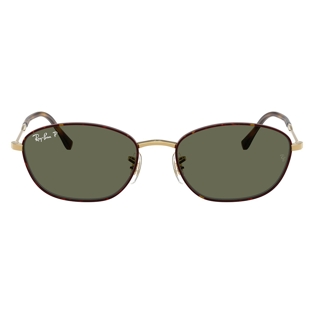 レイバン サングラス 純正レンズ対応 RB3749 927358 55 58 Ray-Ban オーバル ワイヤー メタル レディース 偏光の画像