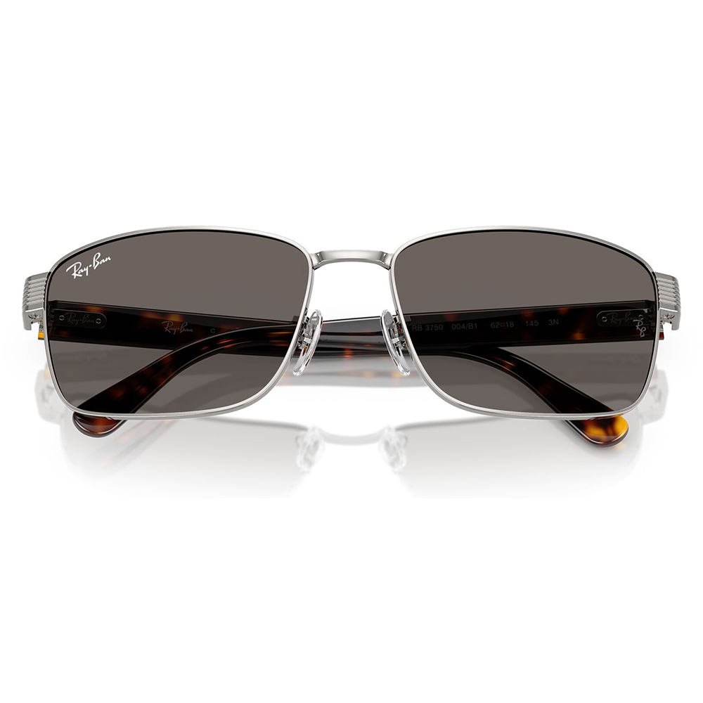 レイバン サングラス 純正レンズ対応 RB3750 004/B1 59 62 Ray-Ban スクエア メタル ユニセックス | Ray-Ban | 04