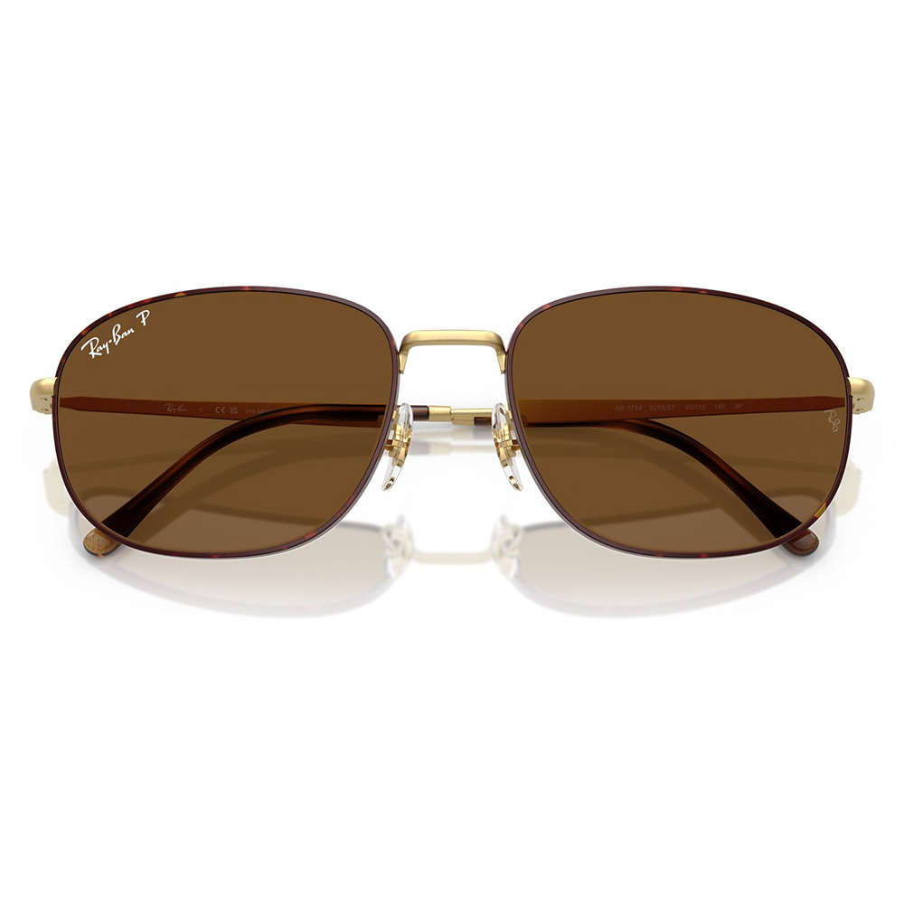 レイバン サングラス 純正レンズ対応 RB3754 927557 60 スクエア メタル 偏光 ユニセックス | Ray-Ban | 04