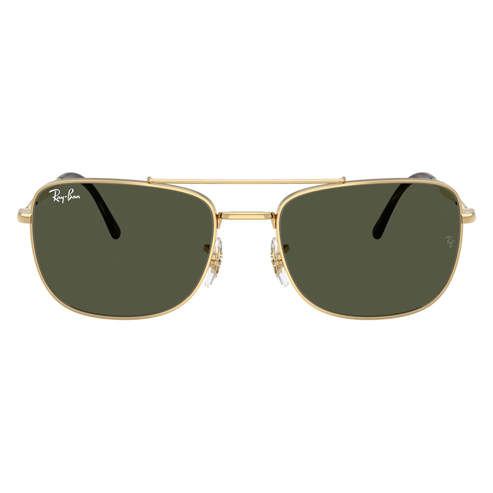 レイバン サングラス 純正レンズ対応 RB3755 001/31 59 62 Ray-Ban RayBan レクタングル メタル ユニセックス | Ray-Ban | 01