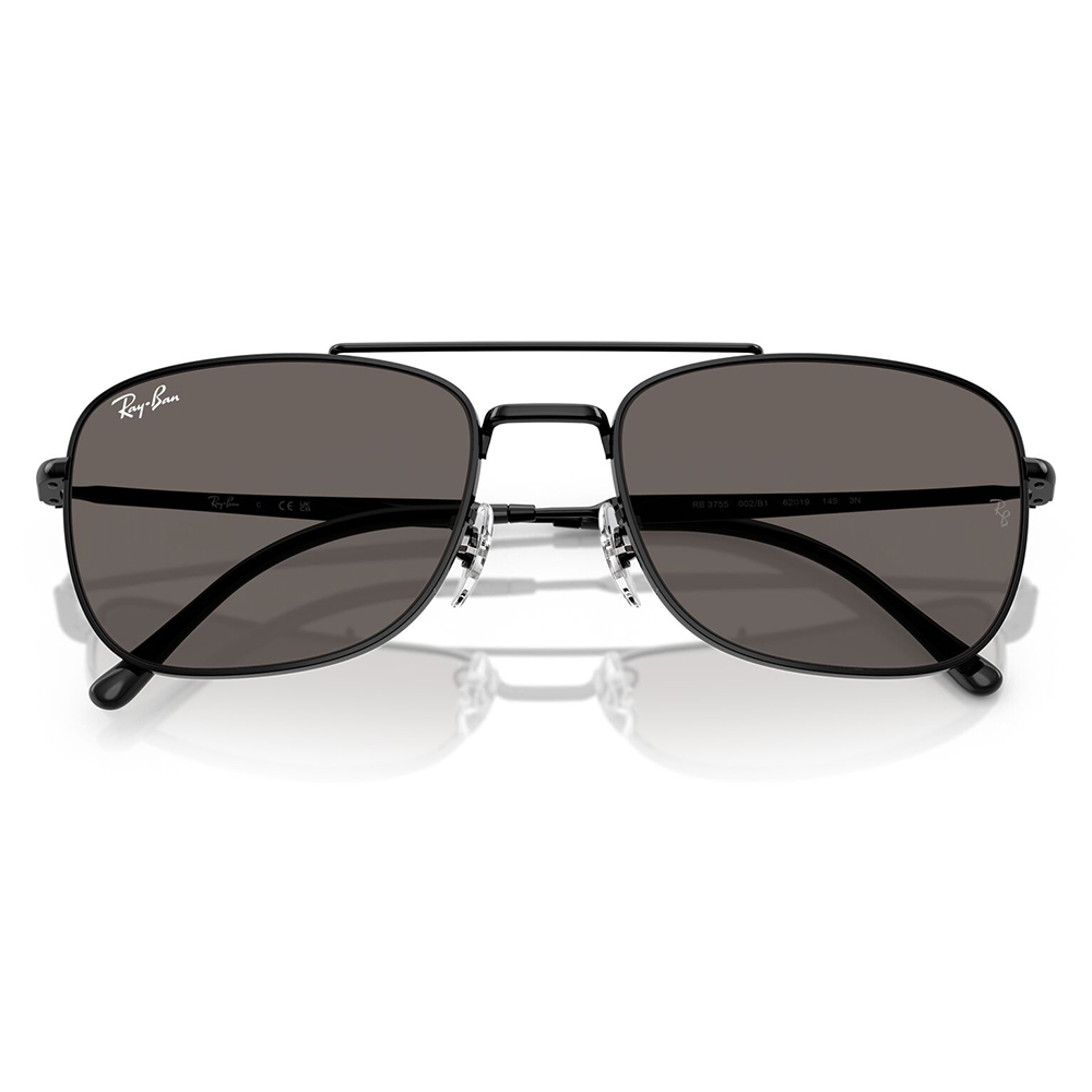 レイバン サングラス 純正レンズ対応 RB3755 002/B1 59 62 Ray-Ban RayBan レクタングル メタル ユニセックス | Ray-Ban | 04