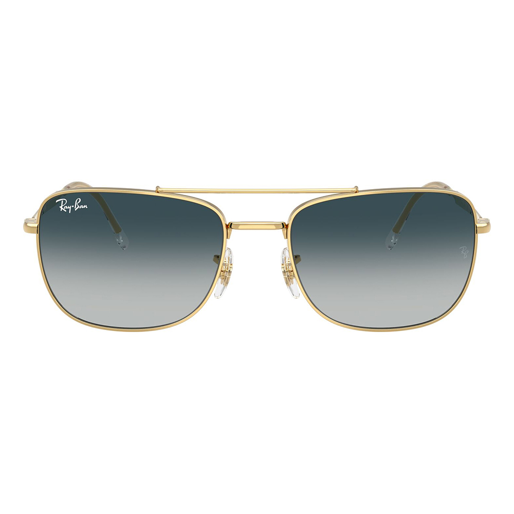 レイバン サングラス 純正レンズ対応 RB3755 920132 59 62 Ray-Ban RayBan レクタングル メタル ユニセックス | Ray-Ban | 01