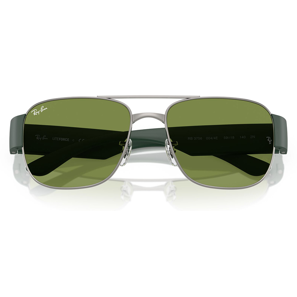 レイバン サングラス 純正レンズ対応 RB3756 004/4E 56 59 スクエア メタル ユニセックス | Ray-Ban | 04