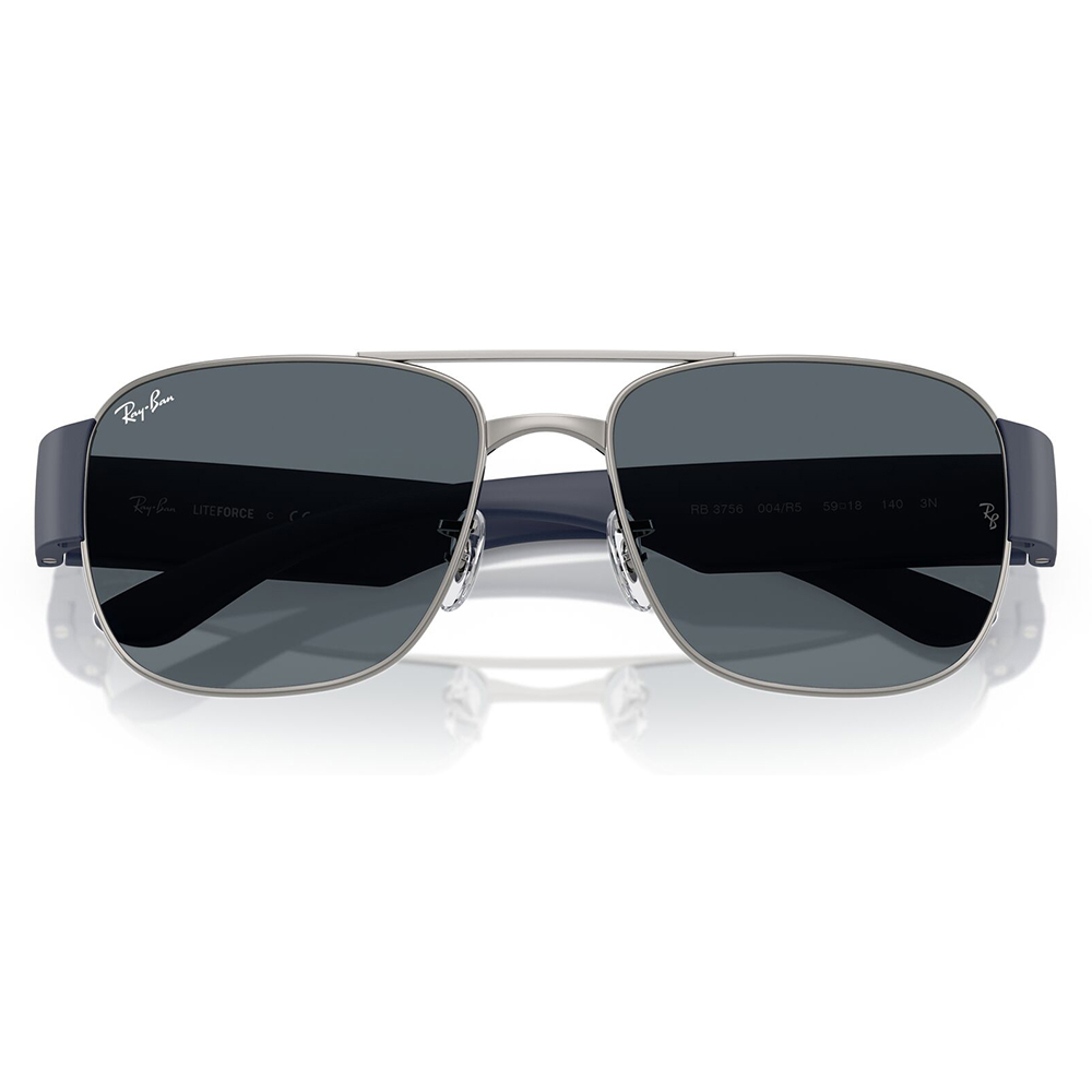 レイバン サングラス 純正レンズ対応 RB3756 004/R5 56 59 スクエア メタル ユニセックス | Ray-Ban | 04