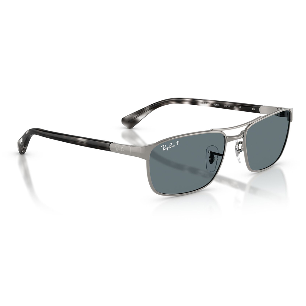 レイバン サングラス 純正レンズ対応 RB3778 004/3R 60 スクエア メタル 偏光 | Ray-Ban | 04