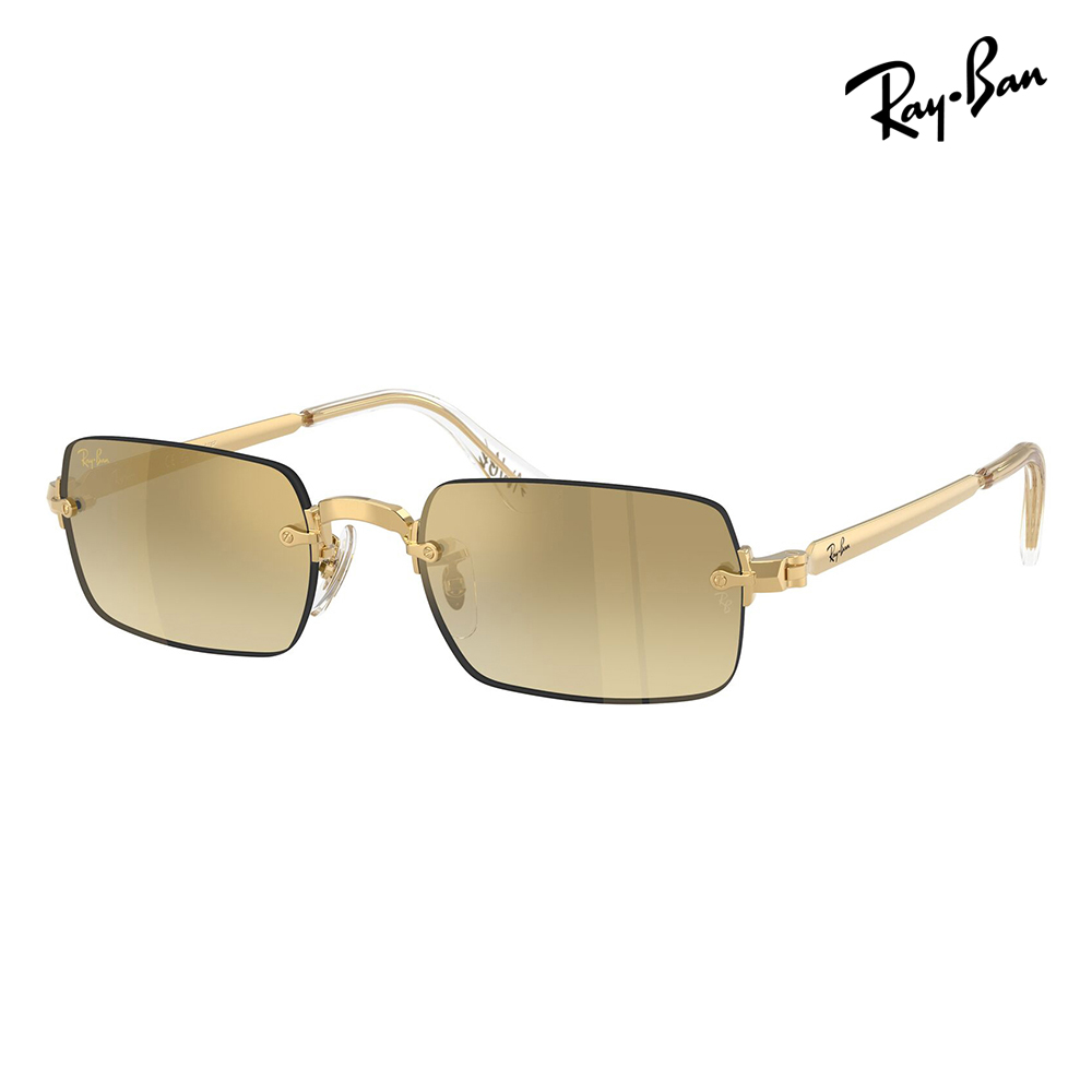 レイバン サングラス RB3928 001/7I 54 Ray-Ban A$AP WORLDWIDE エイサップワールドワイルド スクエア ツーポイント リムレス | Ray-Ban