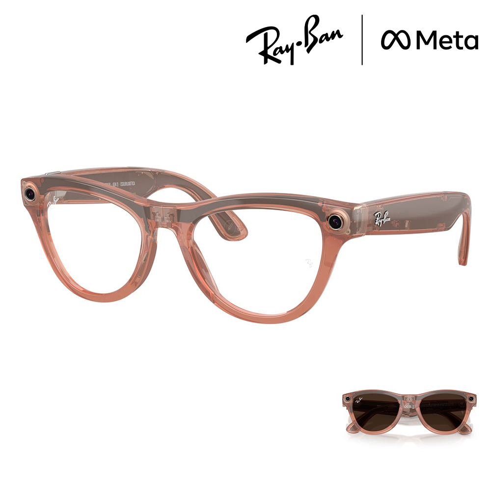 ���C�o�� Ray-Ban RayBan RW4014 6778M4 52 ���C�o��META ���^ GEN2 ��2���� �T���O���X ���� SKYLER �X�J�C���[ AI�O���X