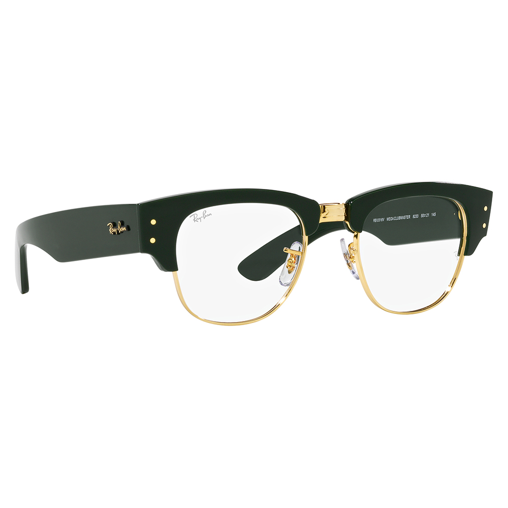 レイバン メガネ フレーム 純正レンズ対応 Ray-Ban RayBan RX0316V 8233 50 Mega Clubmaster Optics メガクラブマスターオプティクス ブロー 伊達メガネ 眼鏡 | Ray-Ban | 04