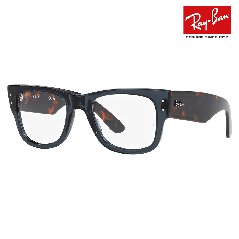 レイバン Ray-Ban RayBan RX0840V 8296 51 メガネ フレーム 純正レンズ対応 Mega wayfarer Optics メガウェイファーラーオプティクス ウェリントン 伊達眼鏡