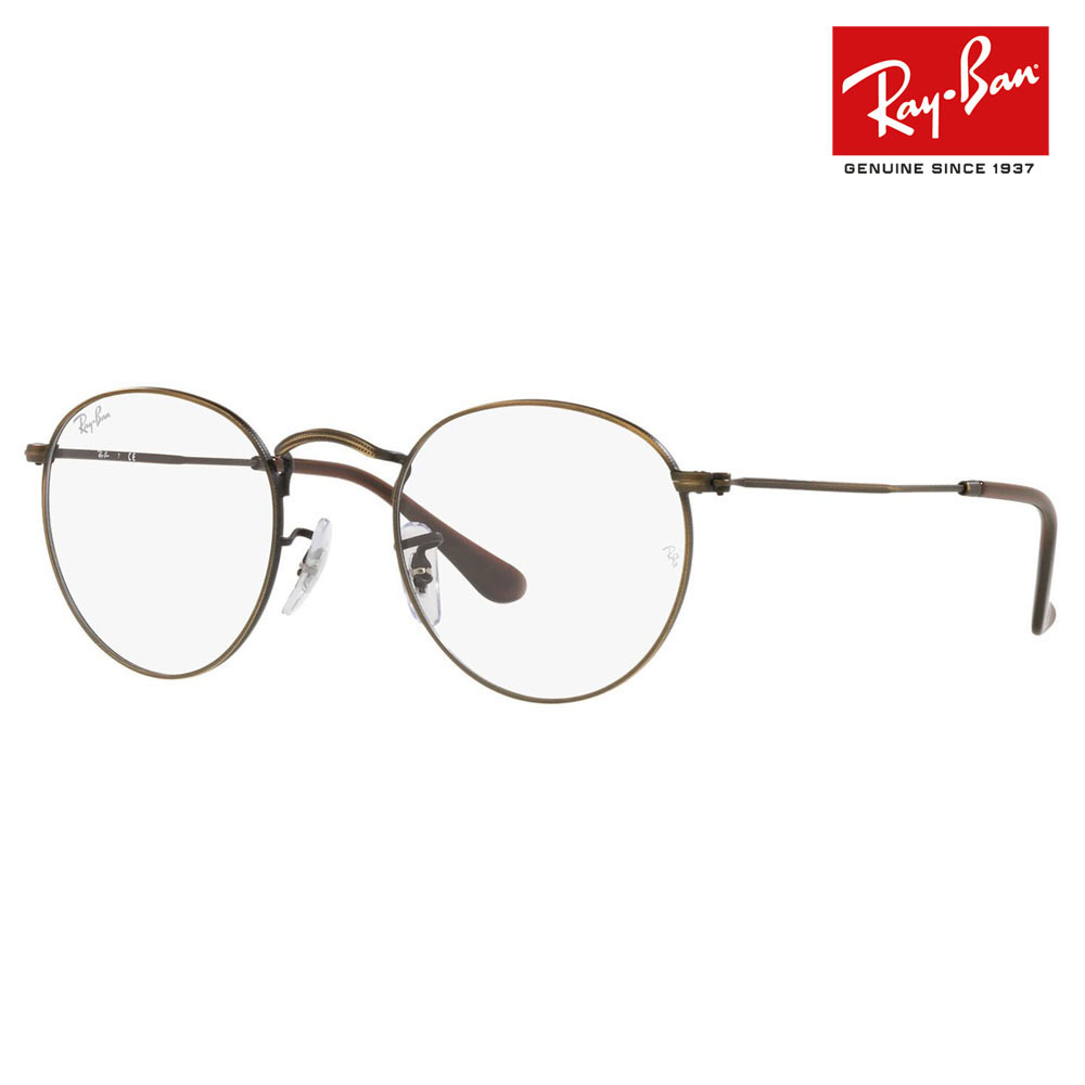 レイバン メガネ フレーム 純正レンズ対応 Ray-Ban RayBan RX3447V 3117 47 50 伊達眼鏡 ROUND ラウンド メタル  クラシック : 10020438 : ワッツアップ - 通販 - Yahoo!ショッピング