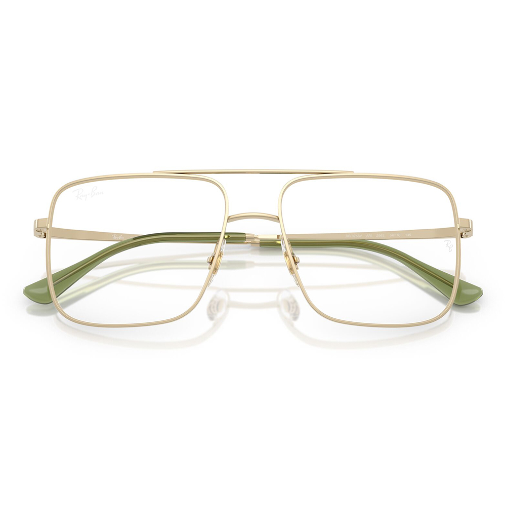 レイバン メガネ フレーム 純正レンズ対応 Ray-Ban RayBan RX3758V 2993 54 56 Ari メタル スクエア ダブルブリッジ | Ray-Ban | 04