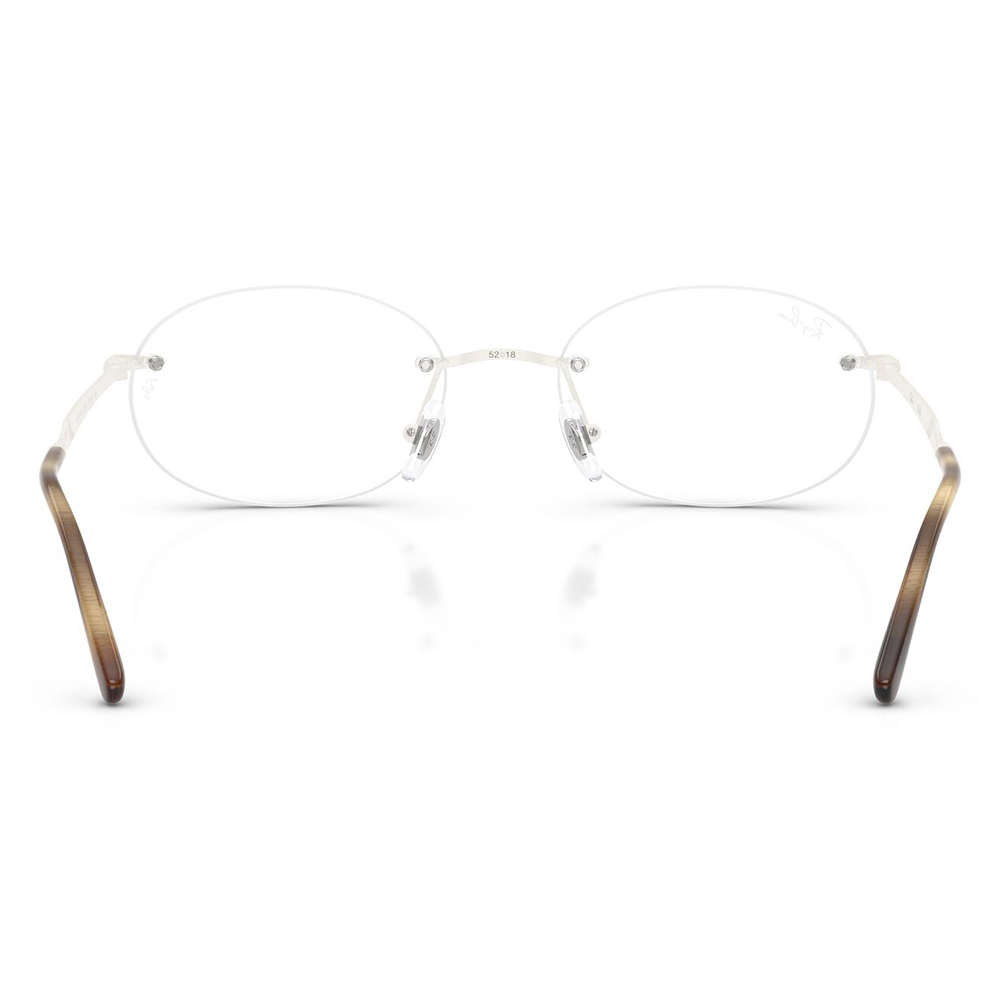 レイバン メガネ フレーム 純正レンズ対応 Ray-Ban RayBan RX3767V 3205 50 52 オーバル ツーポイント メタル | Ray-Ban | 03