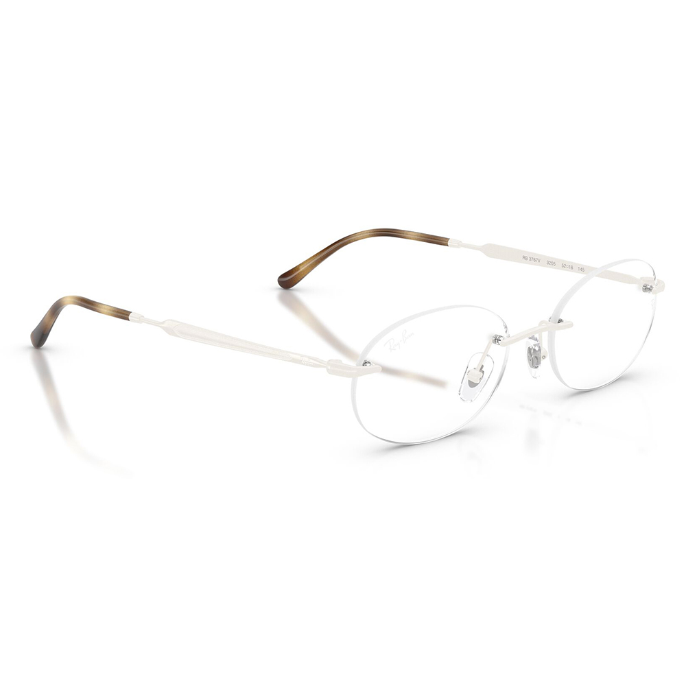 レイバン メガネ フレーム 純正レンズ対応 Ray-Ban RayBan RX3767V 3205 50 52 オーバル ツーポイント メタル | Ray-Ban | 04