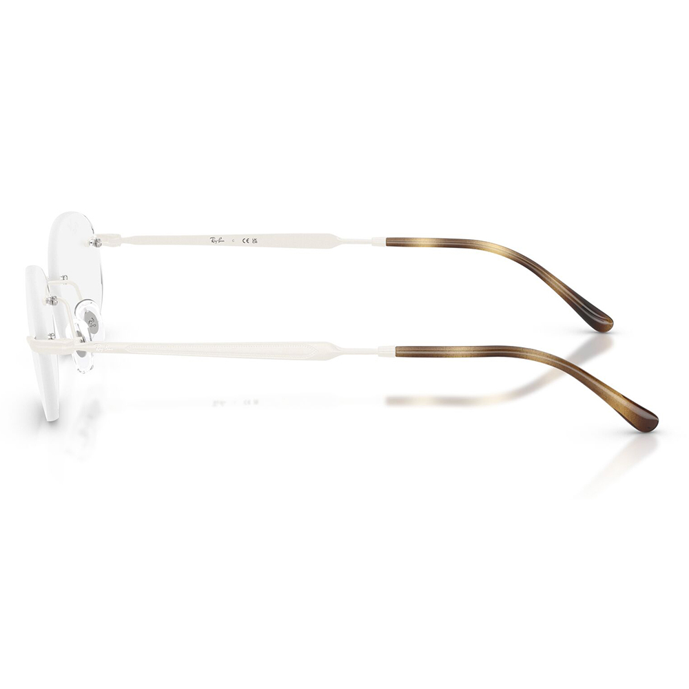 レイバン メガネ フレーム 純正レンズ対応 Ray-Ban RayBan RX3767V 3205 50 52 オーバル ツーポイント メタル | Ray-Ban | 02