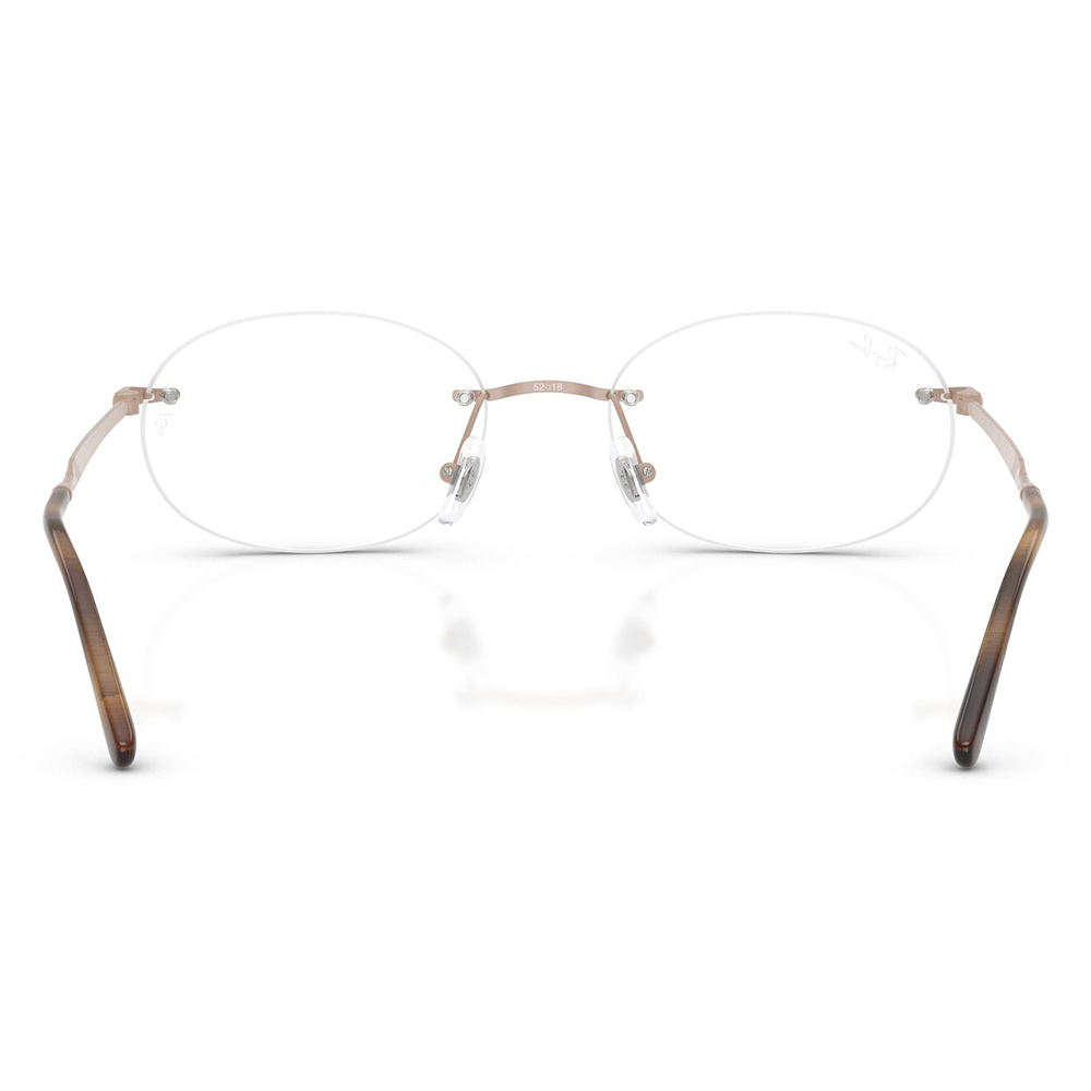 レイバン メガネ フレーム 純正レンズ対応 Ray-Ban RayBan RX3767V 3207 50 52 オーバル ツーポイント メタル | Ray-Ban | 03