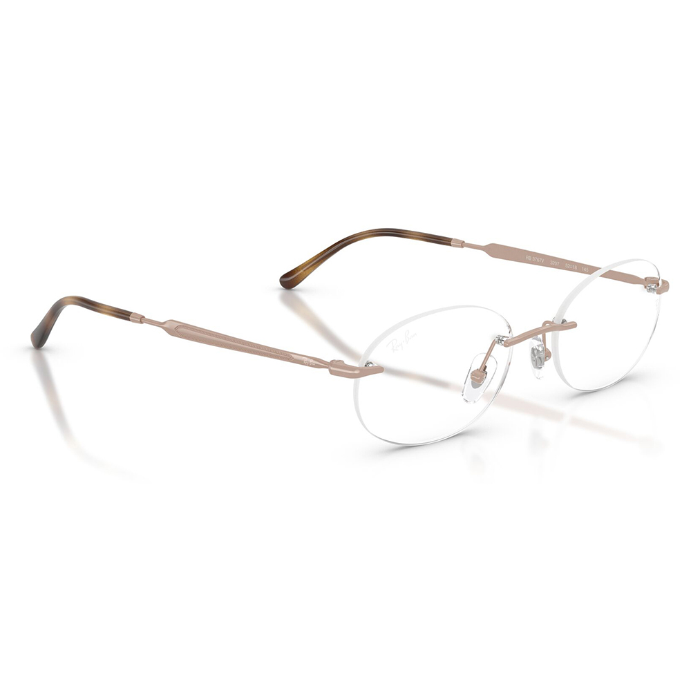 レイバン メガネ フレーム 純正レンズ対応 Ray-Ban RayBan RX3767V 3207 50 52 オーバル ツーポイント メタル | Ray-Ban | 04