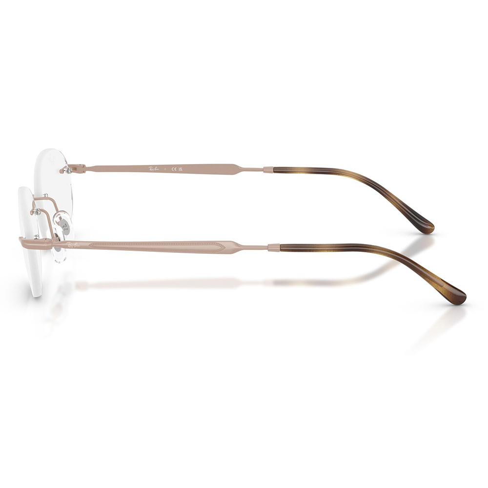 レイバン メガネ フレーム 純正レンズ対応 Ray-Ban RayBan RX3767V 3207 50 52 オーバル ツーポイント メタル | Ray-Ban | 02