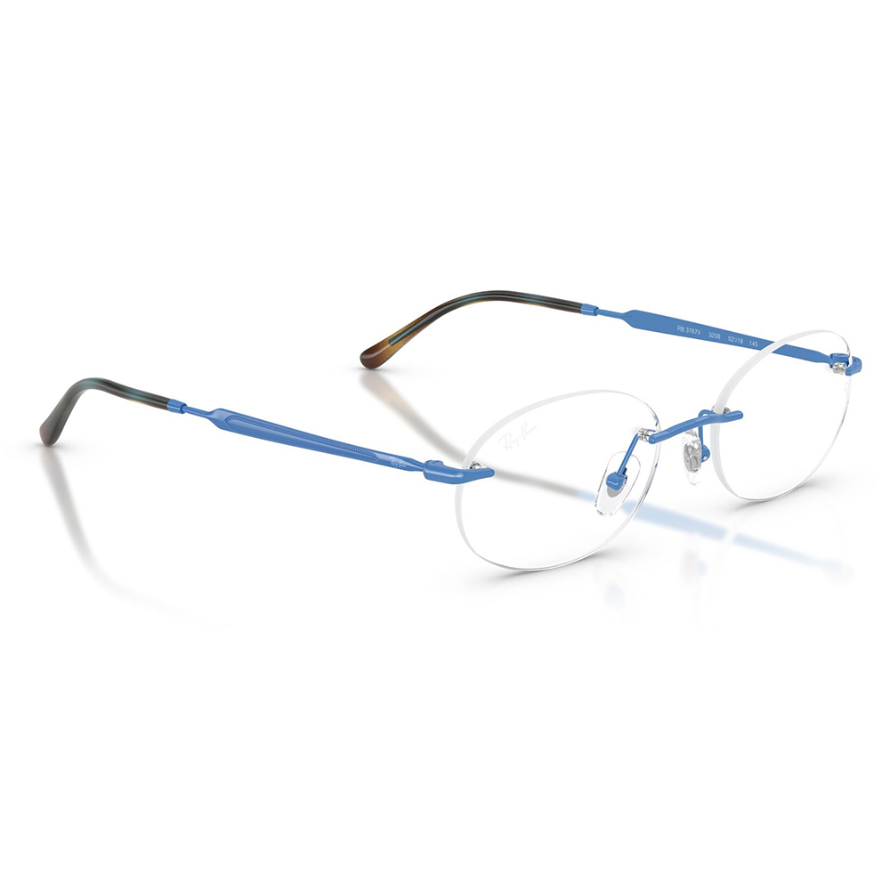 レイバン メガネ フレーム 純正レンズ対応 Ray-Ban RayBan RX3767V 3208 50 52 オーバル ツーポイント メタル | Ray-Ban | 04