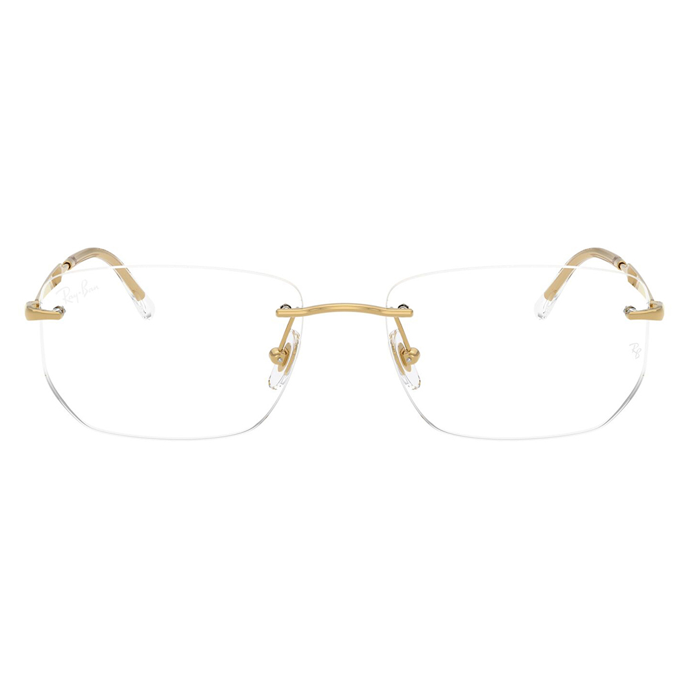 レイバン メガネ フレーム 純正レンズ対応 Ray-Ban RayBan RX3768V 2500 54 56 多角形 ツーポイント メタル | Ray-Ban | 01