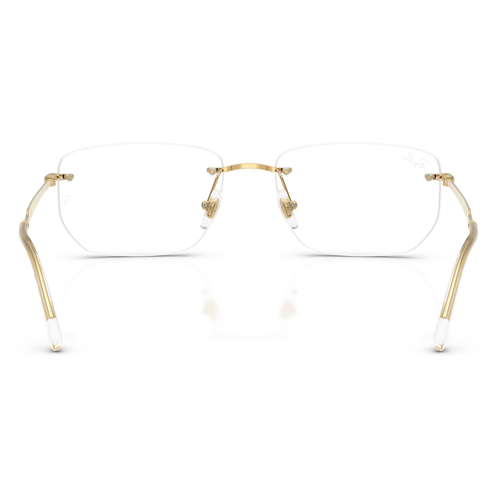 レイバン メガネ フレーム 純正レンズ対応 Ray-Ban RayBan RX3768V 2500 54 56 多角形 ツーポイント メタル | Ray-Ban | 03