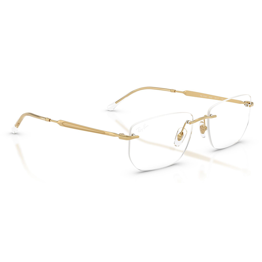 レイバン メガネ フレーム 純正レンズ対応 Ray-Ban RayBan RX3768V 2500 54 56 多角形 ツーポイント メタル | Ray-Ban | 04