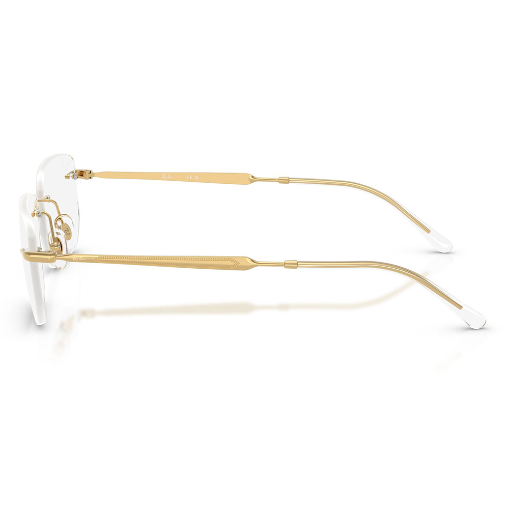 レイバン メガネ フレーム 純正レンズ対応 Ray-Ban RayBan RX3768V 2500 54 56 多角形 ツーポイント メタル | Ray-Ban | 02