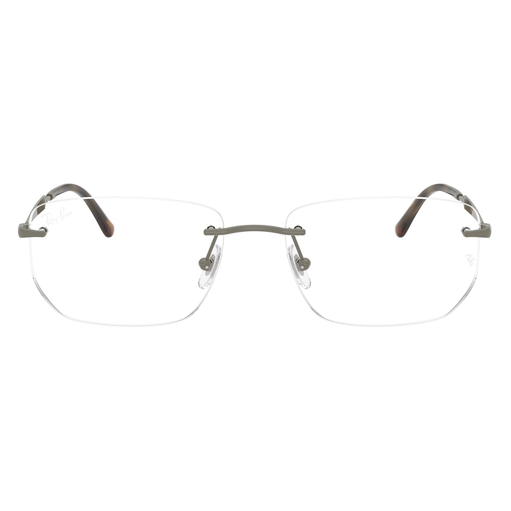 レイバン メガネ フレーム 純正レンズ対応 Ray-Ban RayBan RX3768V 3201 54 56 多角形 ツーポイント メタル | Ray-Ban | 01