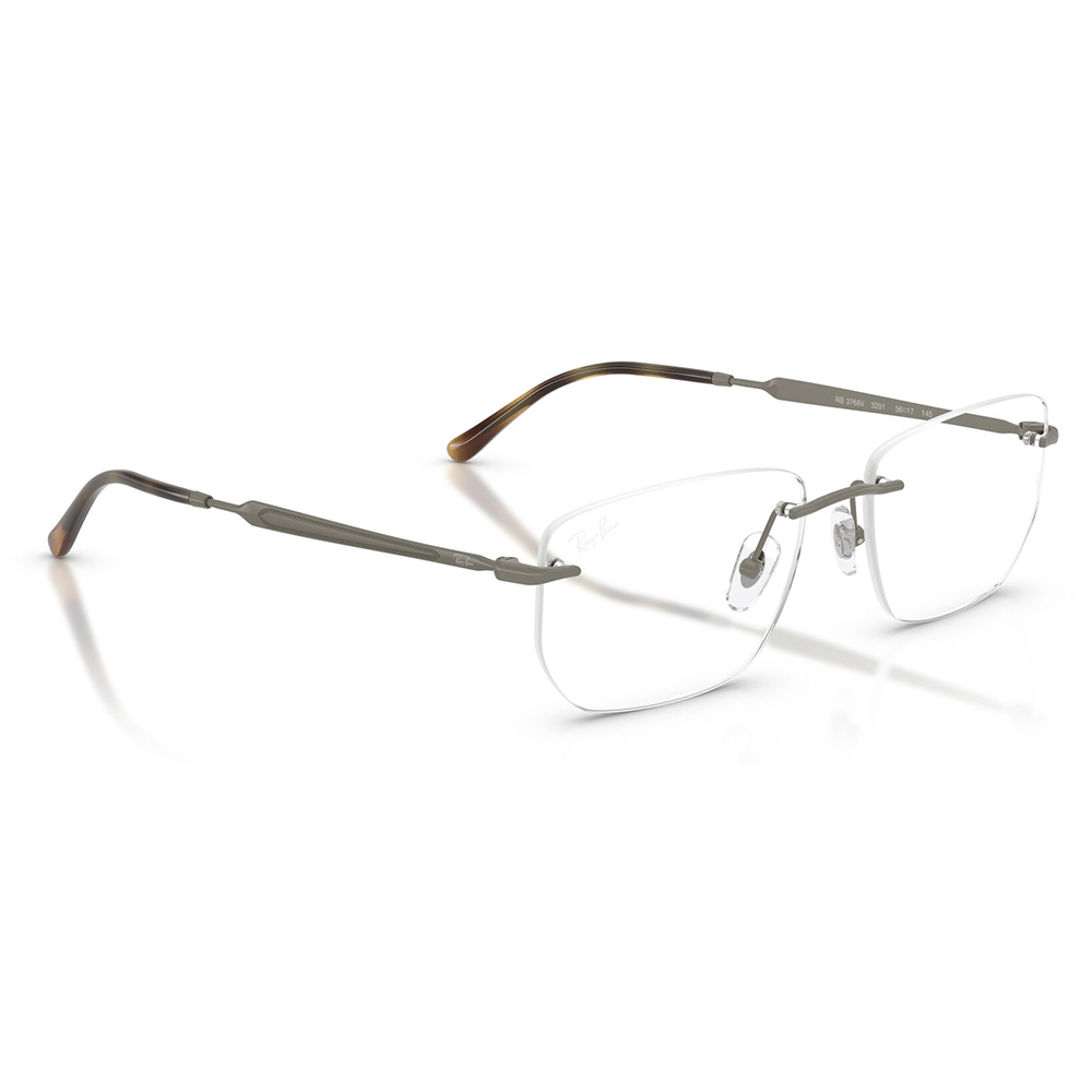 レイバン メガネ フレーム 純正レンズ対応 Ray-Ban RayBan RX3768V 3201 54 56 多角形 ツーポイント メタル | Ray-Ban | 04