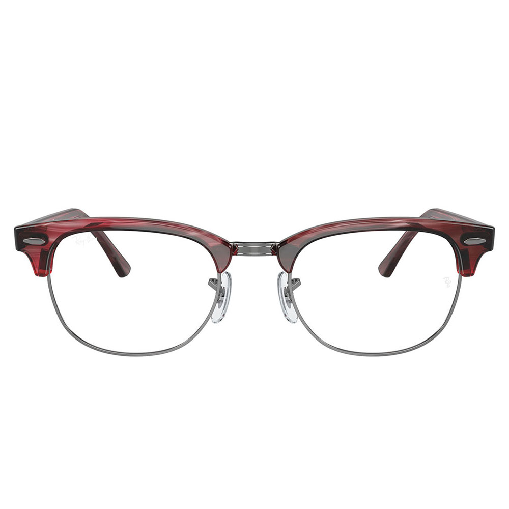 レイバン メガネ フレーム 純正レンズ対応 Ray-Ban RayBan RX5154 8376 51 53 伊達眼鏡 CLUBMASTER クラブマスター メタル サーモント ブロー | Ray-Ban | 01
