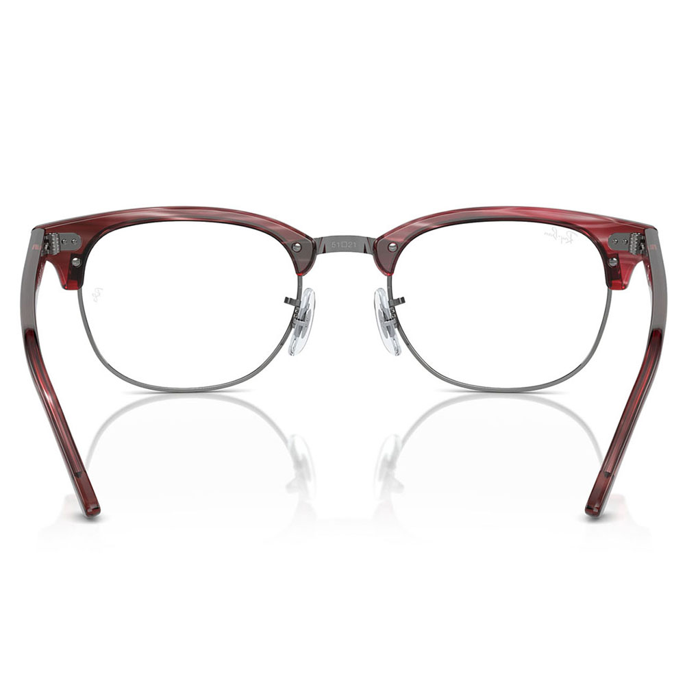 レイバン メガネ フレーム 純正レンズ対応 Ray-Ban RayBan RX5154 8376 51 53 伊達眼鏡 CLUBMASTER クラブマスター メタル サーモント ブロー | Ray-Ban | 03