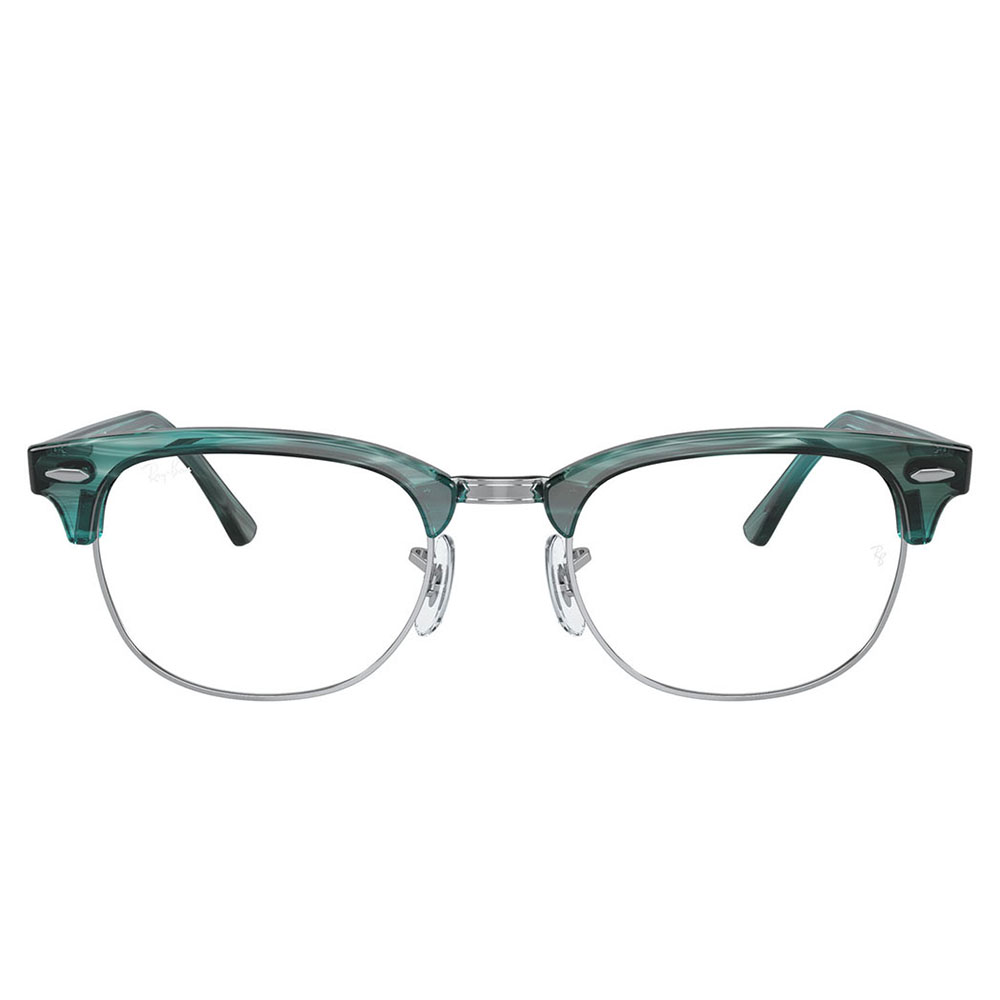 レイバン メガネ フレーム 純正レンズ対応 Ray-Ban RayBan RX5154 8377 51 53 伊達眼鏡 CLUBMASTER クラブマスター メタル サーモント ブロー | Ray-Ban | 01