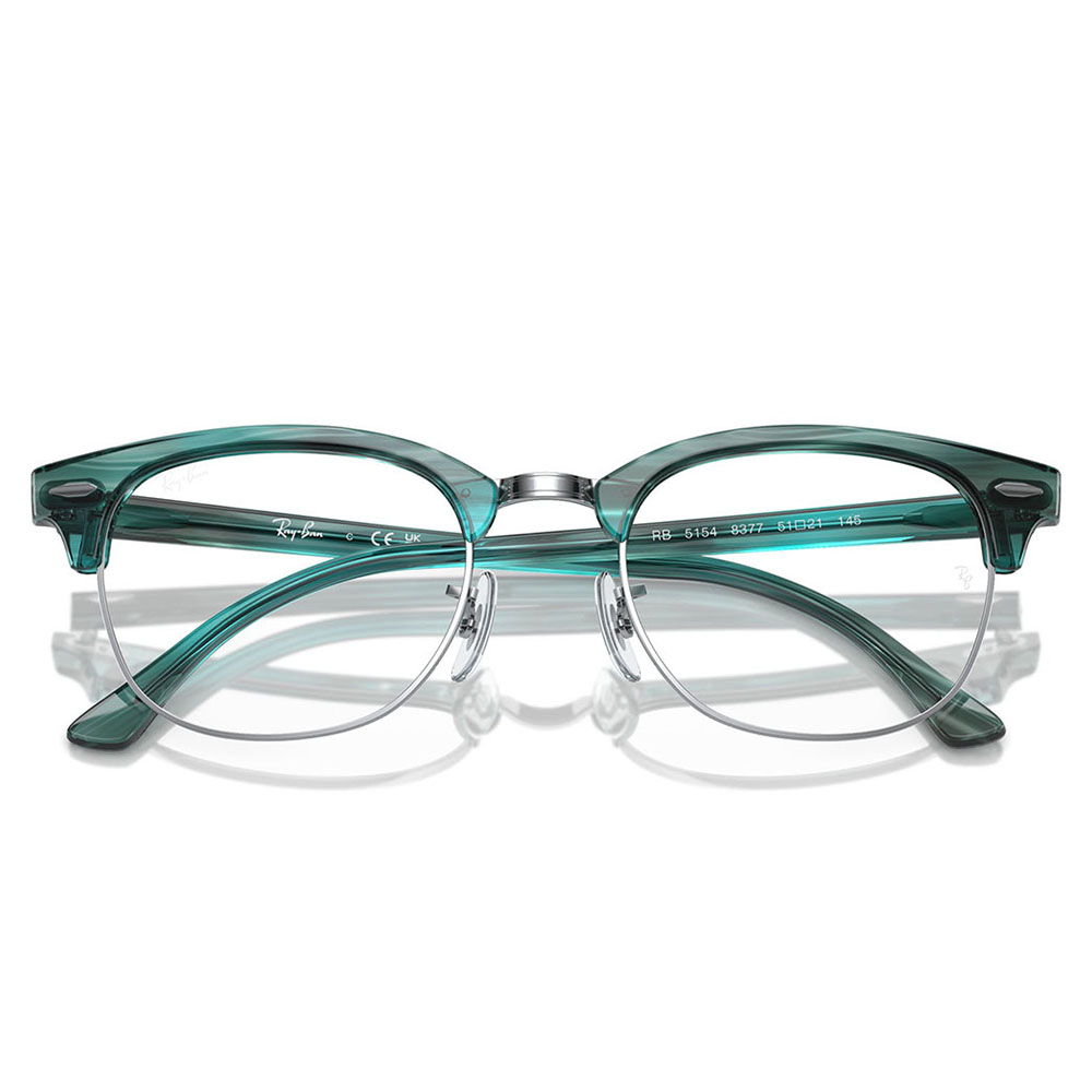 レイバン メガネ フレーム 純正レンズ対応 Ray-Ban RayBan RX5154 8377 51 53 伊達眼鏡 CLUBMASTER クラブマスター メタル サーモント ブロー | Ray-Ban | 04