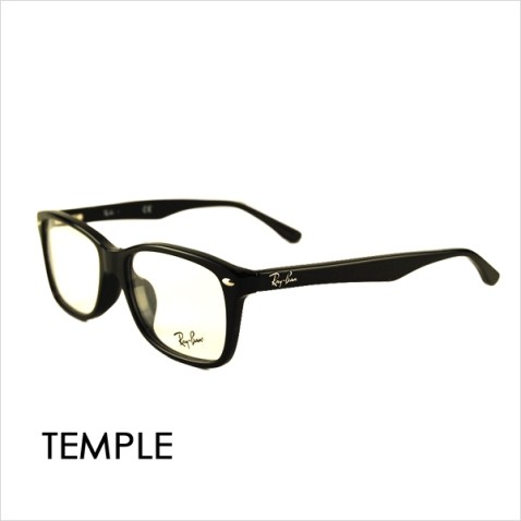 【専用出品】HOYA25%グレーで加工済み★RB5228-2000 55 Ray-Ban アウトレット レイバン RayBan RX5228F 2000 55 メガネ