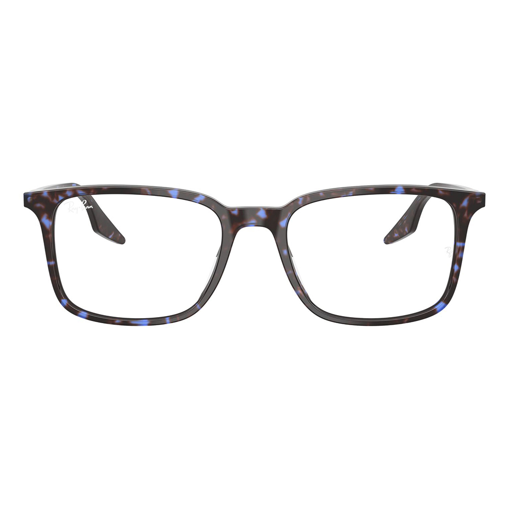 レイバン Ray-Ban RayBan RX5421F 8424 55 伊達メガネ 眼鏡 スクエア ウェリントン フルフィットモデル スリムアセテート メンズ レディース 純正レンズ対応 | Ray-Ban | 01