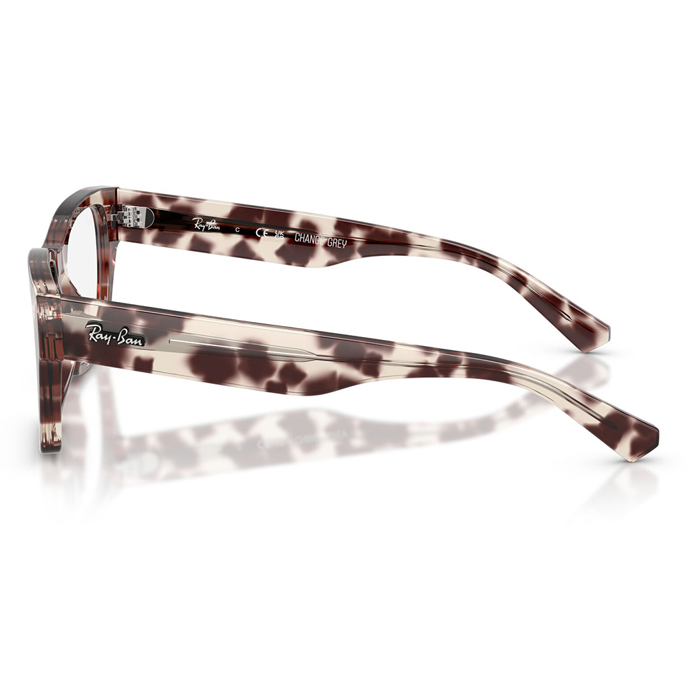 レイバン メガネ フレーム 純正レンズ対応 Ray-Ban RayBan RX5448 8461 53 55 CHANGEコレクション 多角形 レクタングル セル 調光の画像