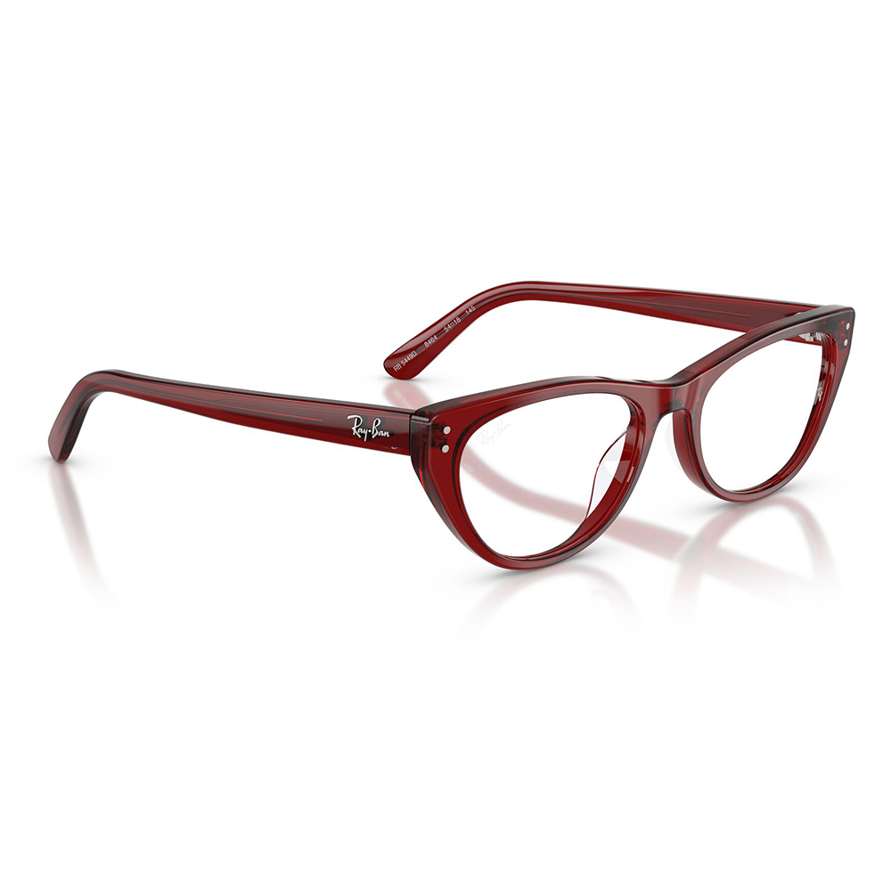 レイバン Ray-Ban メガネ フレーム 純正レンズ対応 RX5449D 8464 54 アジアンデザイン ローブリッジフィット セル キャットアイ レディース 伊達眼鏡 | Ray-Ban | 04